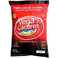 Los mejores  - Pimentón de la Vera ahumado Dulce bolsa 1 kg con denominación de origen de la Vera